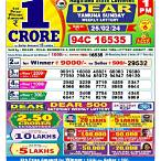 lottery result live